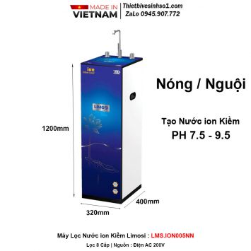 Máy Lọc Nước ion Kiềm Limosi LMS.ION005NN